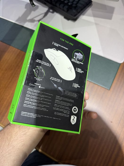 RAZER Deathadder V3 PRO Беспроводная мышка/мышь Superlight