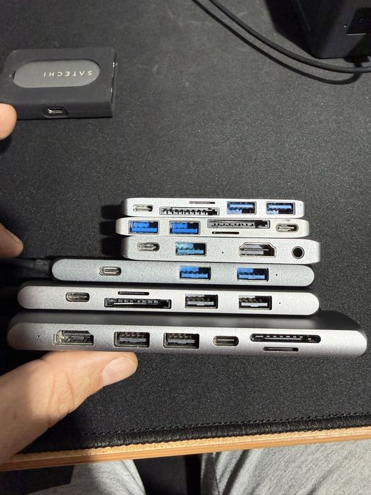 Satechi -adaptoare usb C Macbook Pro Air