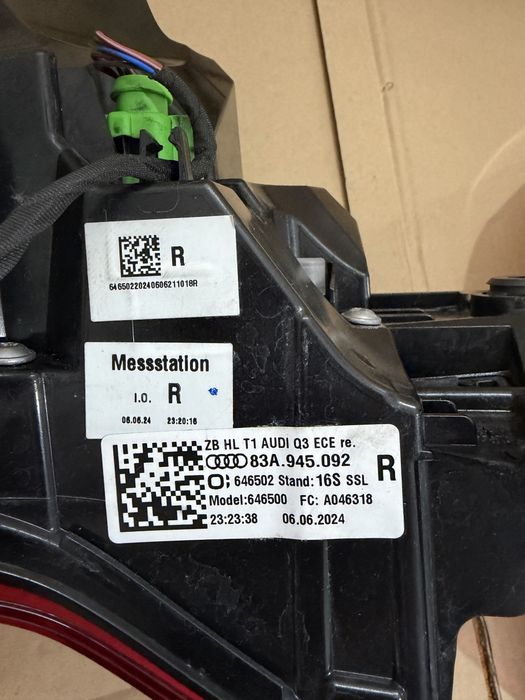 Stopuri / Triple Audi Q3 83A Full led, 2018-2024