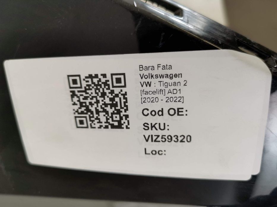 Предна броня Фолксваген / Volkswagen VW Tiguan 2 [фейслифт] AD1 [ - ]