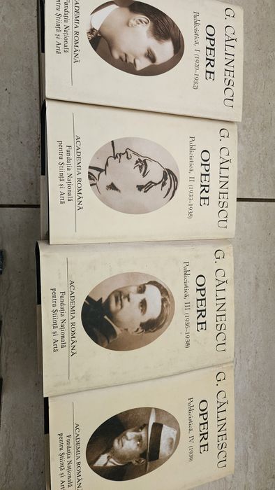 Vand set G. Calinescu Opere volume 1-4