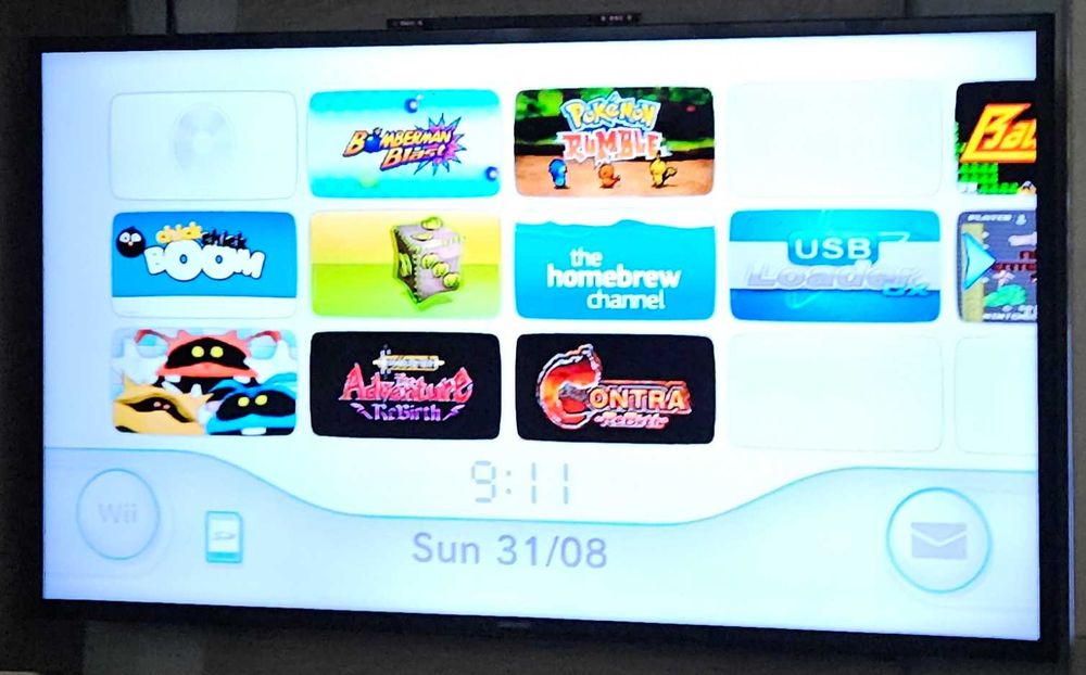 Nintendo Wii комплект с много игри