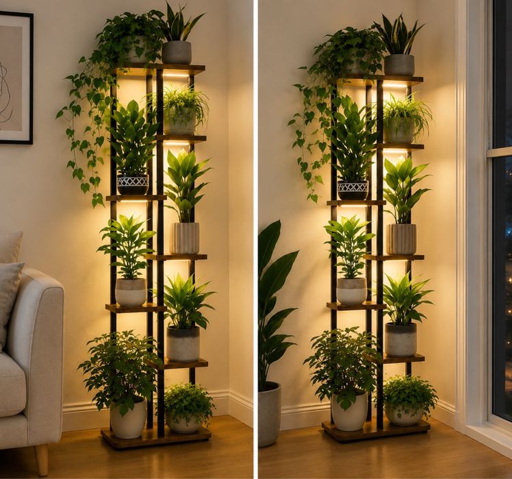 Dulapior decoratic cu led