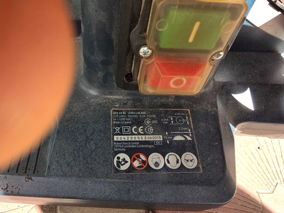 Настольная циркулярная пила Bosch GTS 10 XC Professional