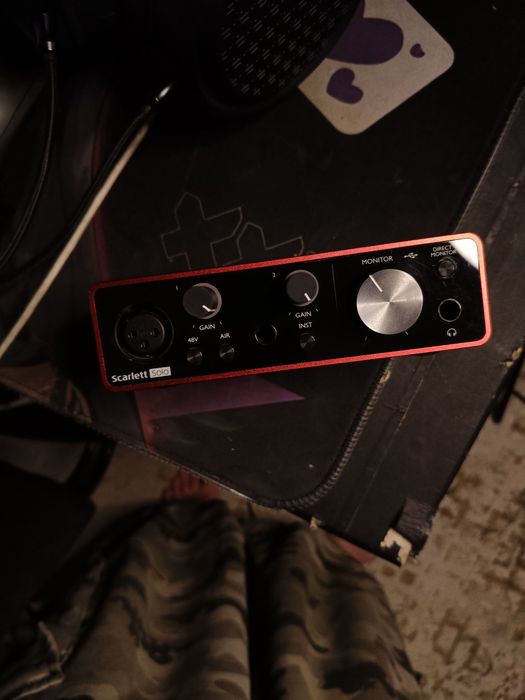 Аудиокарта Focusrite Scarlett solo 3rd gen