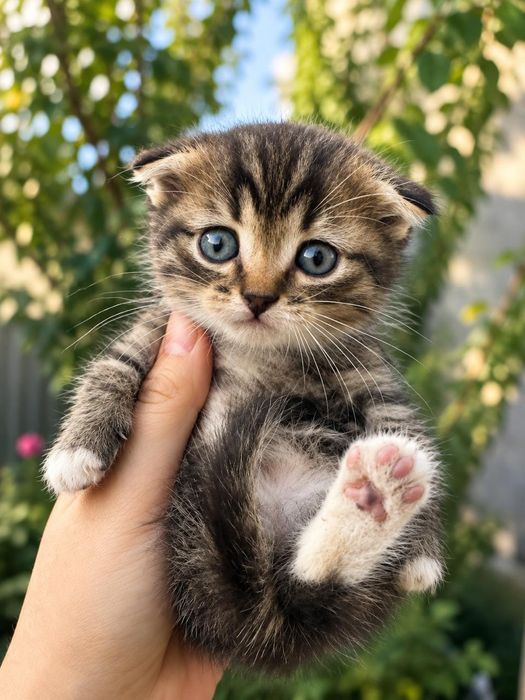 Вислоухий котенок