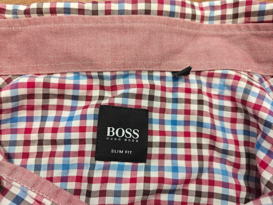 HUGO BOSS Slim fit оригинална мъжка риза размер L