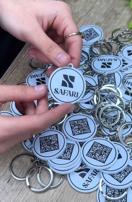 brelok  sizning logoyingiz bilan