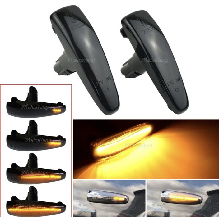 Динамични странични мигачи за Mitsubishi Lancer