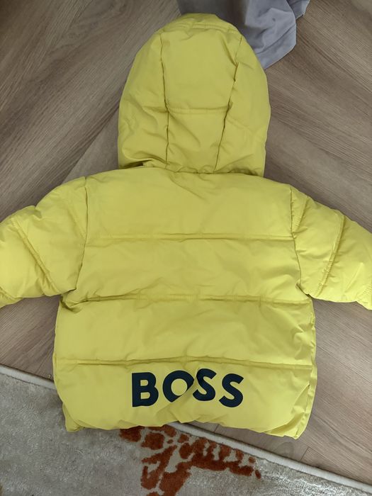 Geaca iarna BOSS bebelusi 6 luni