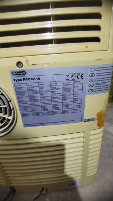 Aer condiționat portabil, DeLonghi, stare bună