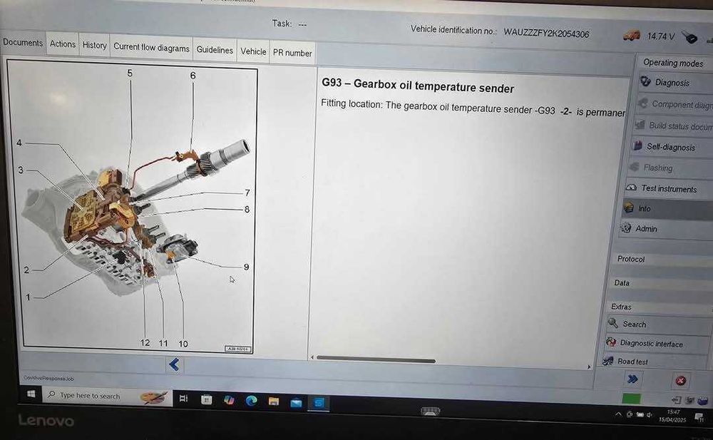 Odis vag + VCDS hexv2 laptop diagnoza auto