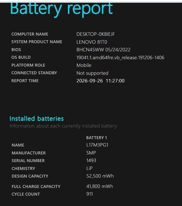 Laptop Lenovo Legion Y7000