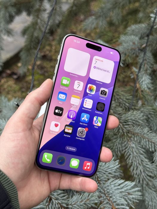 Iphone 15 PRO MAX 256GB, Perfect functional, Liber de retea, Impecabil