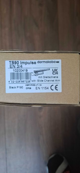 Автоматичен затваряс за врата dormakaba , ts 90 impulse, rts 85