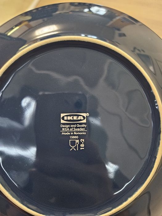 Сервиз сини чинии Ikea