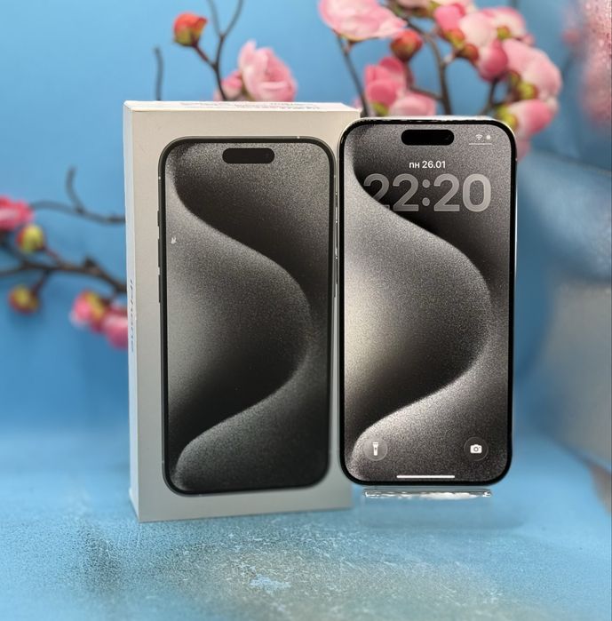 Apple iPhone 15 Pro, 128GB, 5G, White Titanium