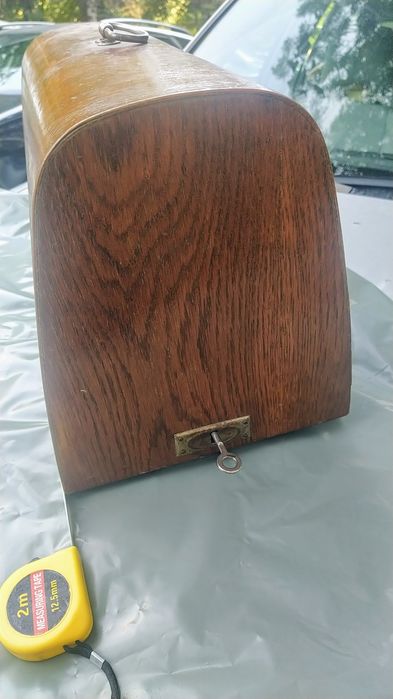 Дървен капак шевна машина