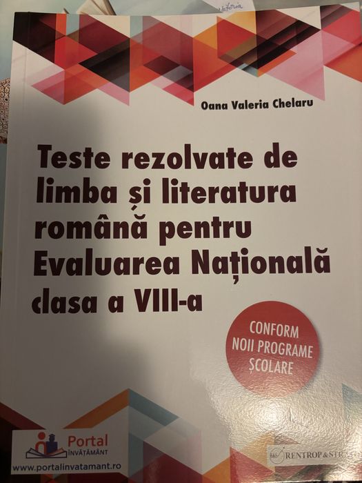 Carti evaluarea nationala