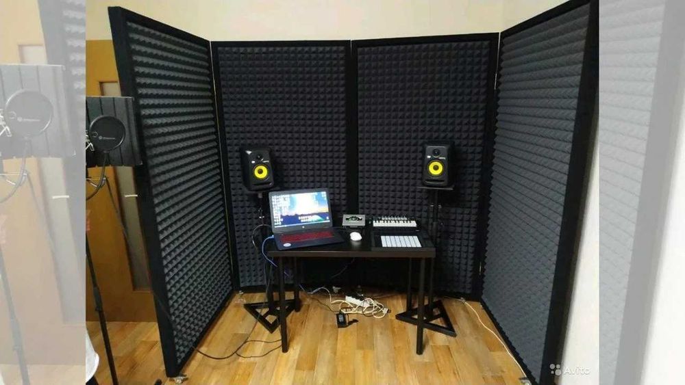 Акустические перегородки-ширмы.