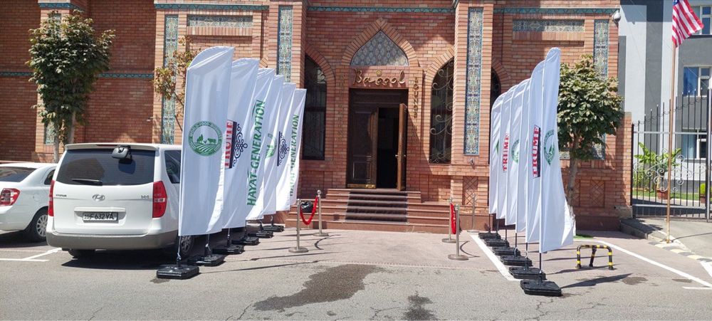 байрок Флаги наружный с кострукции парус виндер, от 550 000 сум