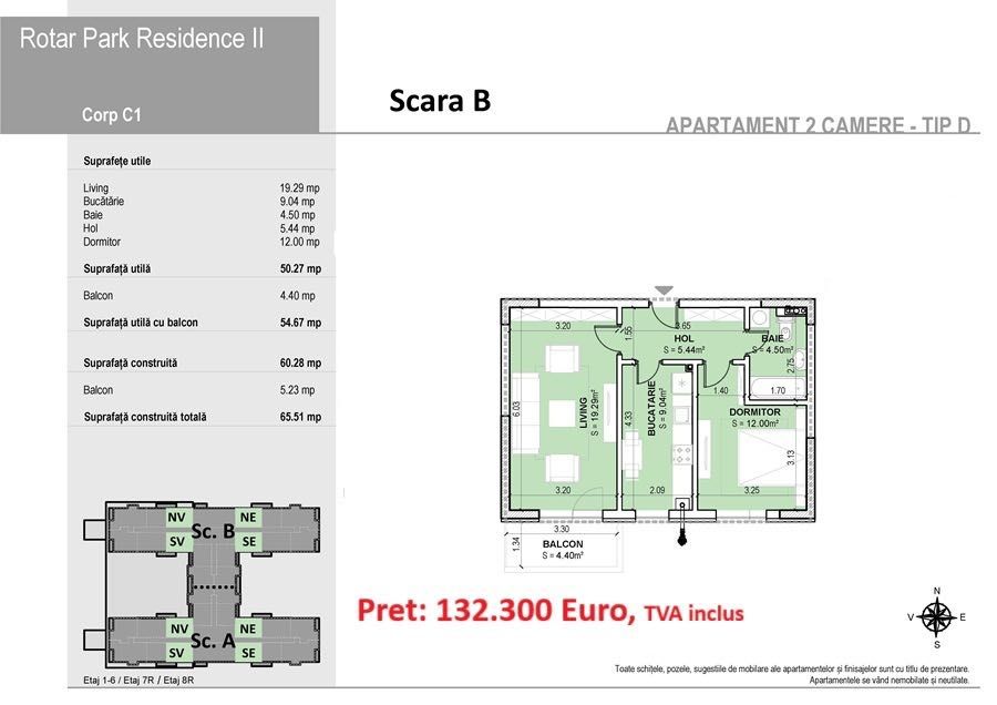 Apartament 2 Camere MILITARI SECTOR 6