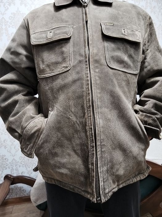 Кожаная куртка 48-52 размер