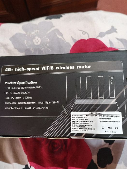 Продам WiFi роутер с SIM 4G