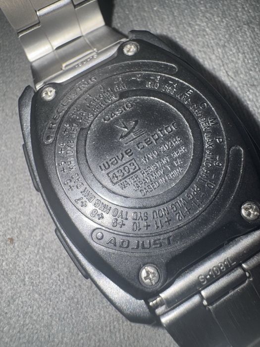Casio wave Ceptor - Мъжки часовник,Аналогов, Радиосверяем!