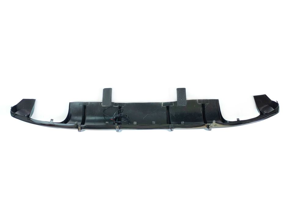 Difuzor cu LED Bara Spate SLINE AUDI A4/S4 B9, 2016-19, Evacuari Duble