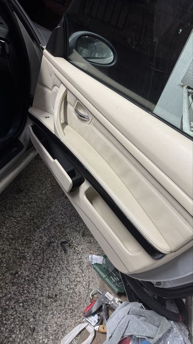 БМВ Е92 пълен комплект салон от ЛЯВ волан седалки с подгрев