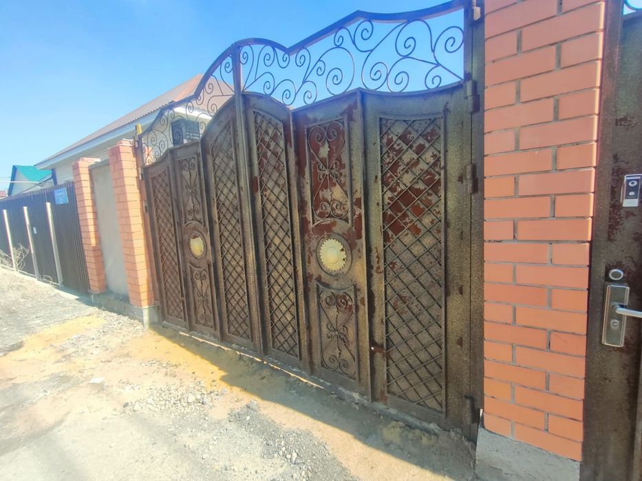 Ворота, калитка б/у 250тыс тг