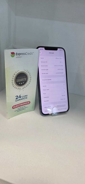 iPhone 12 Pro Max 256Gb (Ag8 Tudor1/B74242) - Garantie 2 ani!