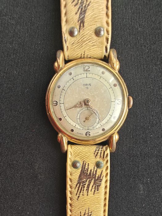 Ceas Vintage Oris - Art Deco (Anii '40) - 15 rubine