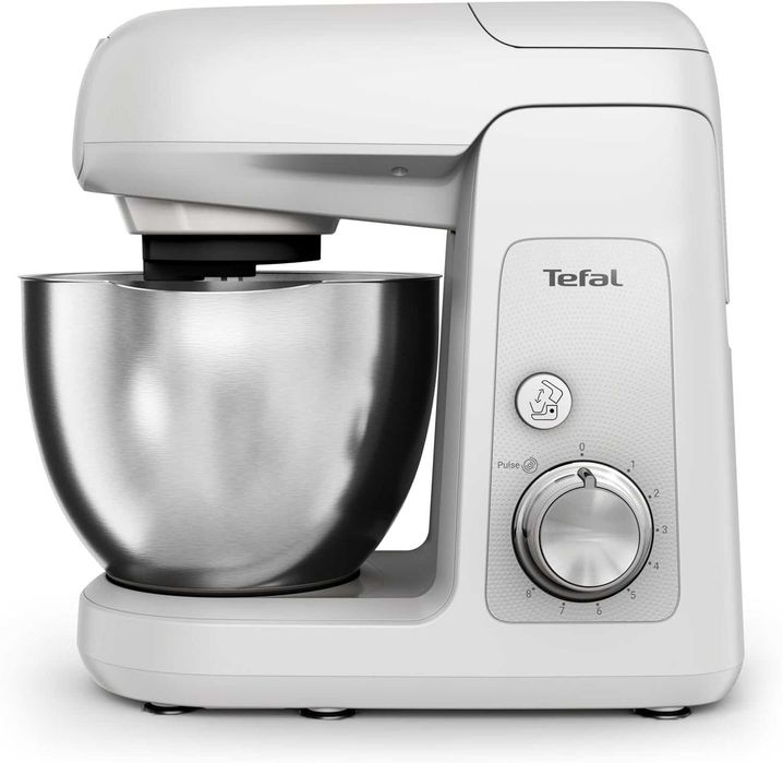 Нов Кухненски Робот Tefal Bake Partner QB525B38, 1100W, Капацитет на Купата 4.6 л, 2 години Гаранция