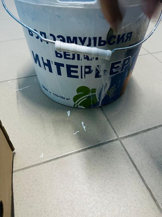Водоэмульсия белая Интерьер 14 кг