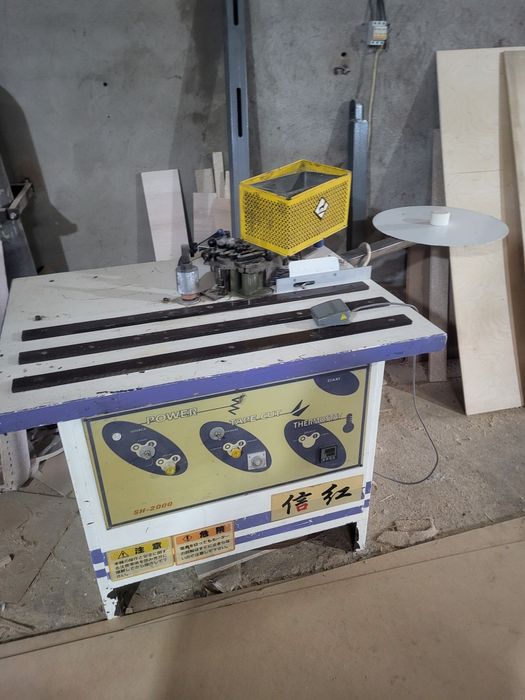 PVC edge banding machine