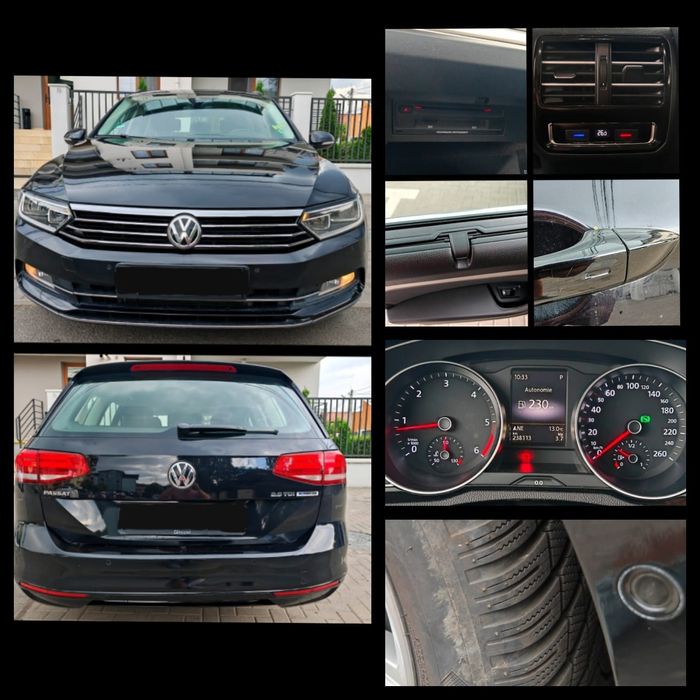 Vw Passat B8 Highline 2016 2.0tdi 150 cai Automat DSG. *Distronic