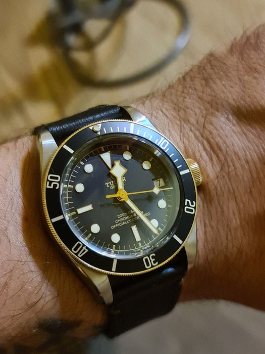 Tudor Black Bay Gold