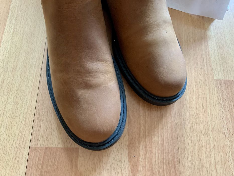 Кожени боти Clarks, номер 40