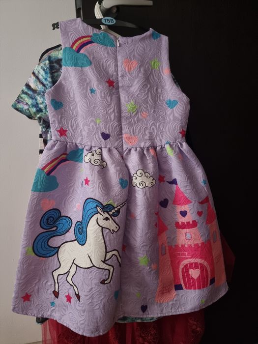 Rochie fete cu unicorn