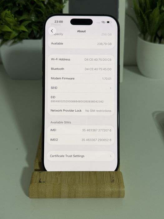 iPhone 17 NOU 256gb black fullbox
