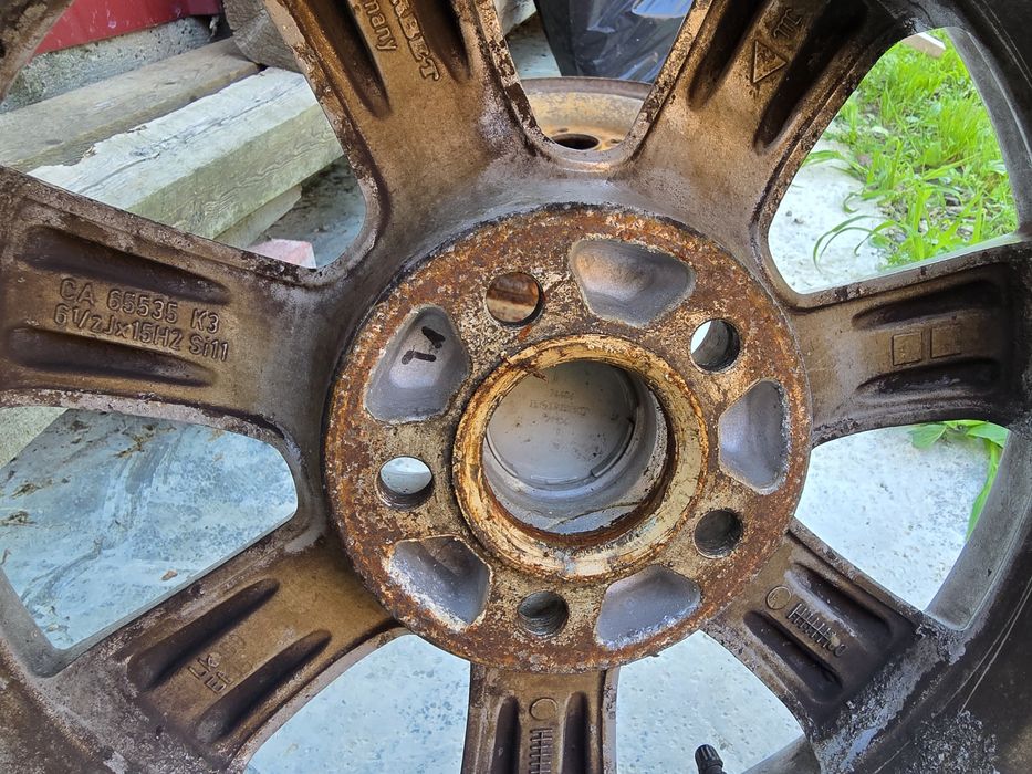 Jante R15 plus cauciucuri noi all season Polo