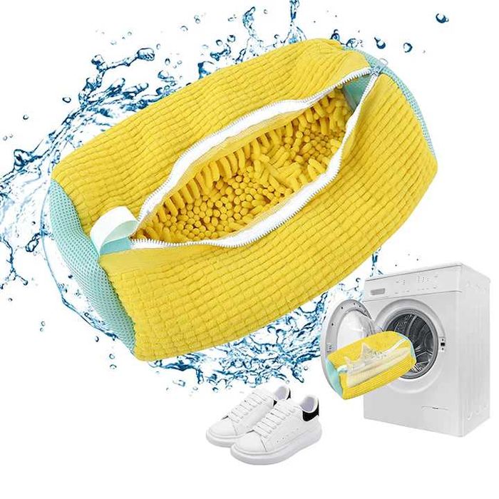 Sac pentru spalat pantofi/ghete in masina de spalat, protectie adidasi