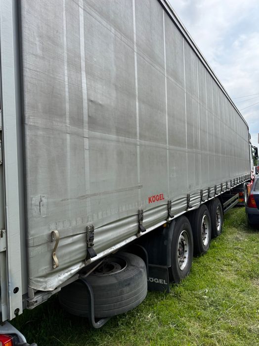 Ansamblu Mercedes Benz Actros MP4 1843 + Semiremorca Kogel 2014 standard