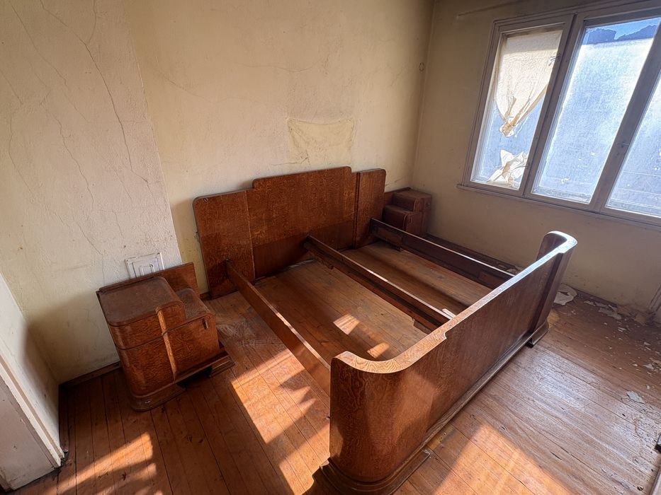 Масивен спален комплект от 5 части