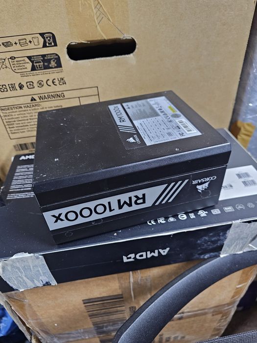 Kit Asus B650 Plus + Ryzen 8600G + rm1000x corsair, semi defect !