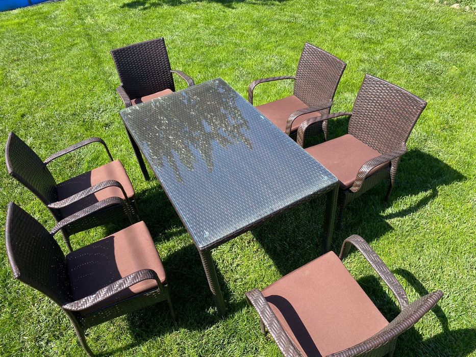 Садовая ротанговая мебель