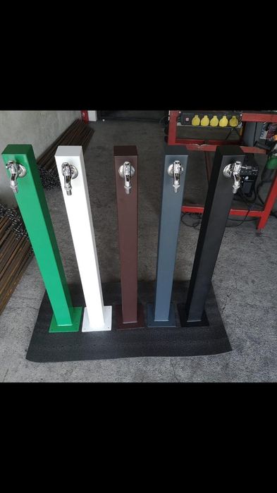 Cismea moderna pentru gradina, turcoaz, otel vopsit electrostatic