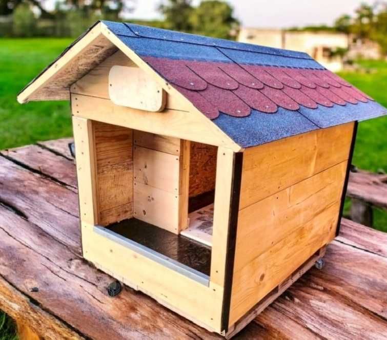 Cusca caine talie mare, CALITATE, NOUĂ, IZOLATĂ (pereti dubli)